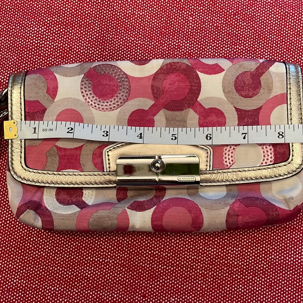 Vintage Coach wristlet/wallet
